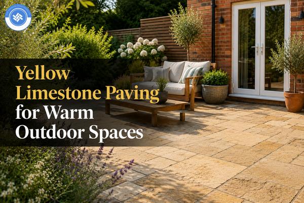 Yellow Limestone Paving for Warm Outdoor Spaces - East Yorkshire Stone