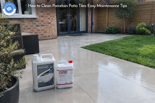 How to Clean Porcelain Patio Tiles: Easy Maintenance Tips  - East Yorkshire Stone