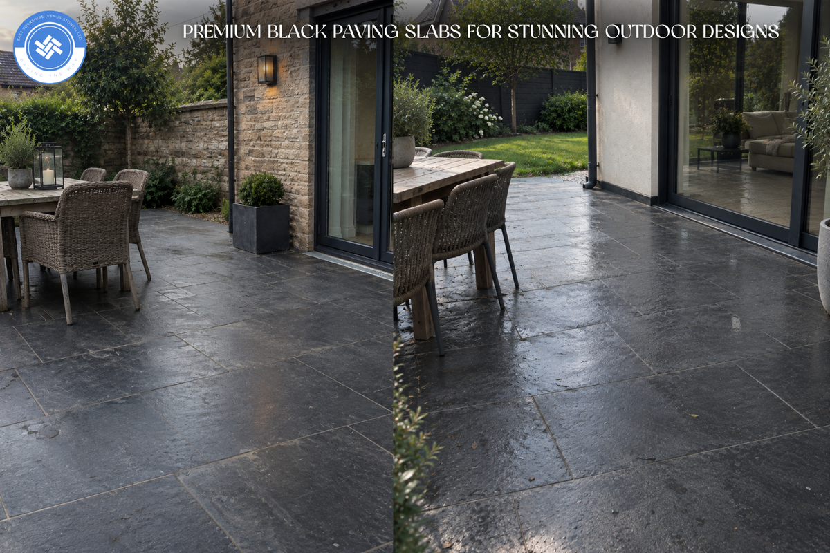 Premium Black Paving Slabs for Stunning Outdoor Designs