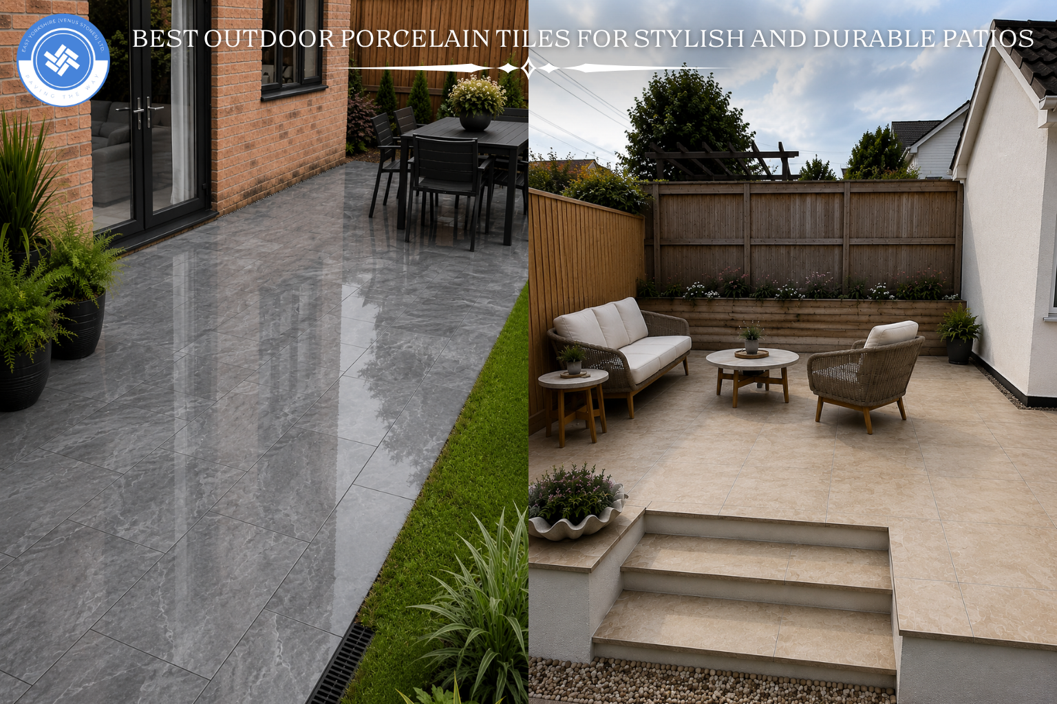 Best Outdoor Porcelain Tiles for Stylish and Durable Patios