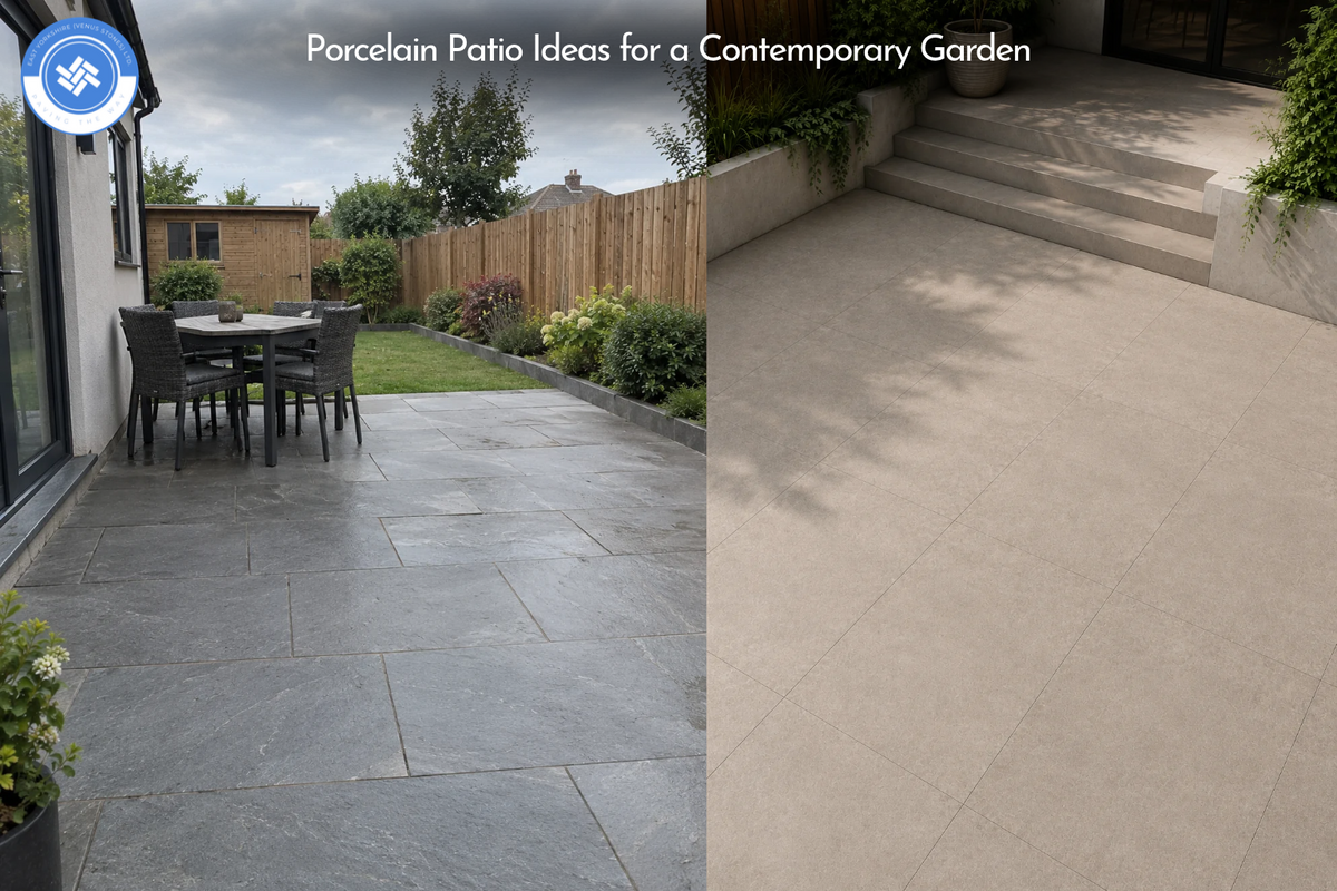Porcelain Patio Ideas for a Contemporary Garden