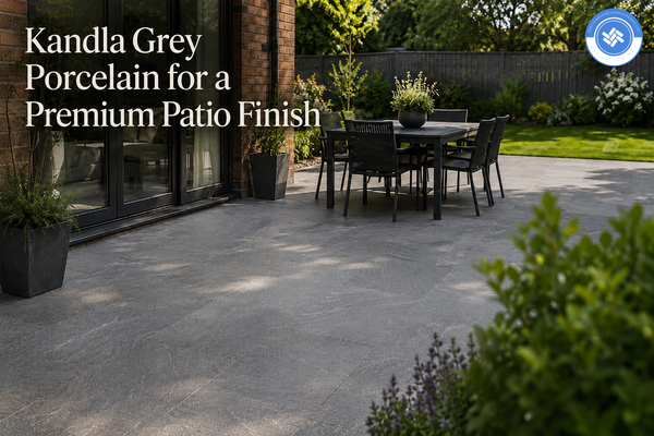 Kandla Grey Porcelain for Patios - East Yorkshire Stone