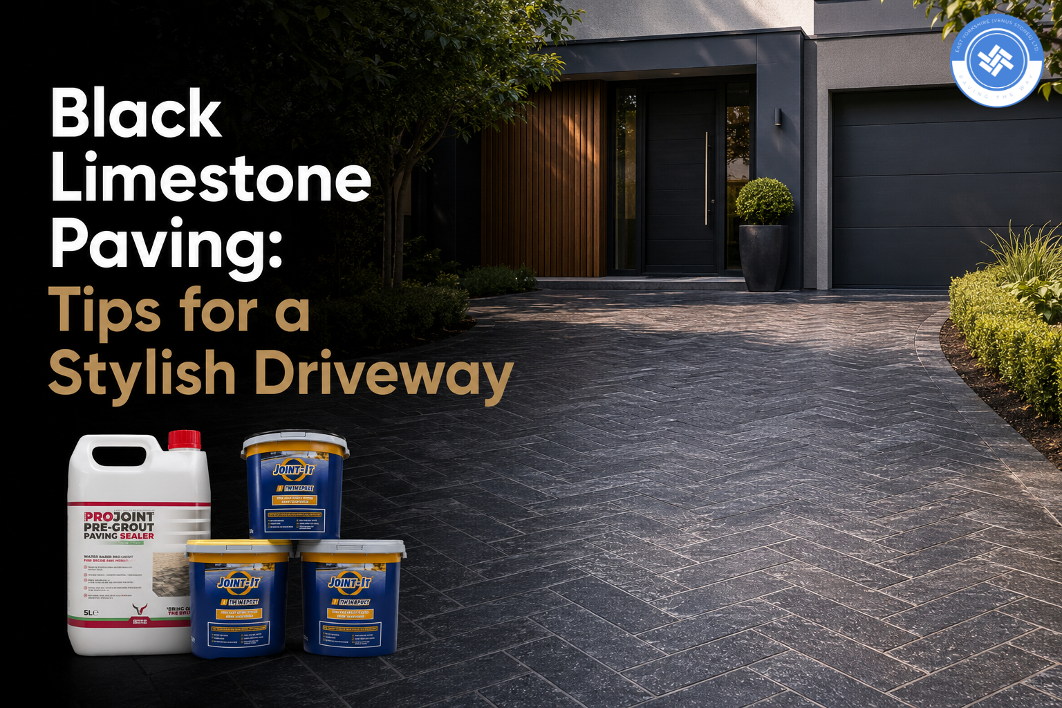 Black Limestone Paving: Tips for a Stylish Driveway