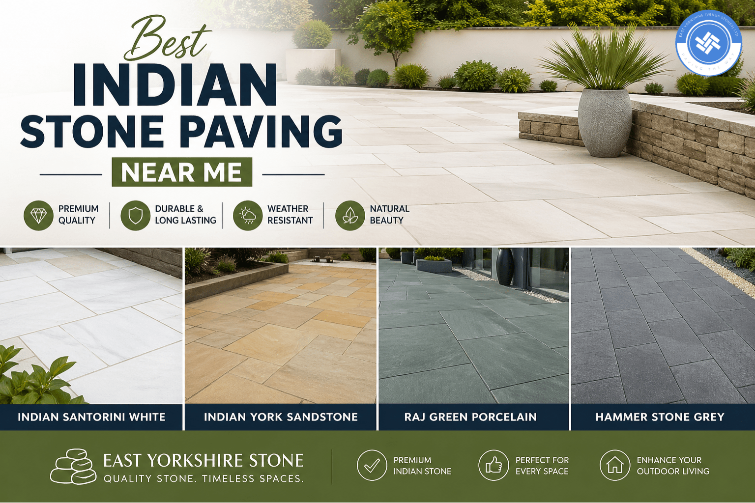 Best Indian Stone Paving Near Me