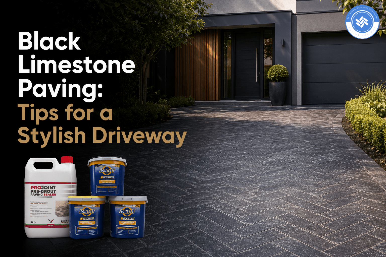 Black Limestone Paving: Tips for a Stylish Driveway