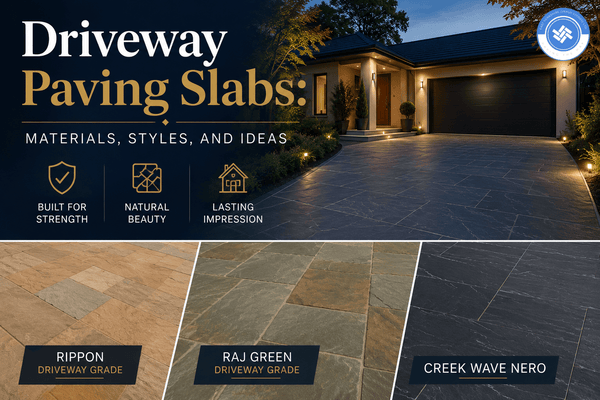 Driveway Paving Slabs: Materials, Styles, and Ideas - East Yorkshire Stone Ltd