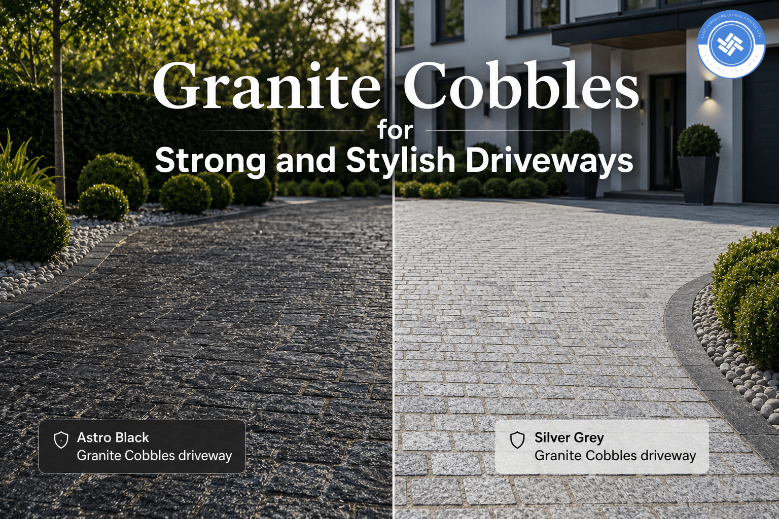 Granite Cobbles for Strong and Stylish Driveways