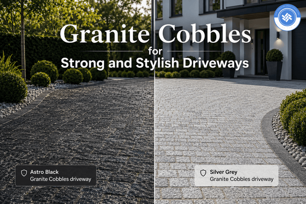 Granite Cobbles for Strong and Stylish Driveways - East Yorkshire Stone Ltd