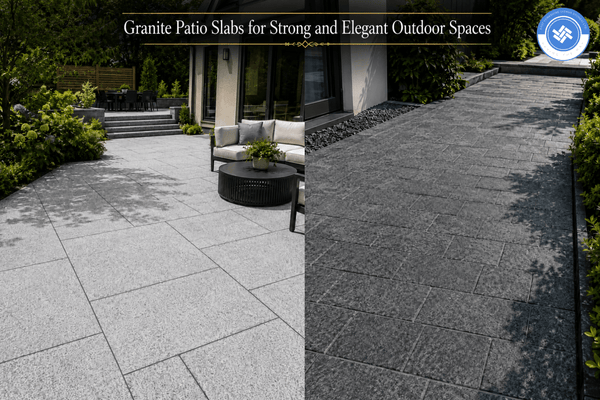 Granite Patio Slabs for Strong and Elegant Outdoor Spaces - East Yorkshire Stone Ltd