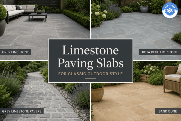 Limestone Paving Slabs for Classic Outdoor Style - East Yorkshire Stone Ltd