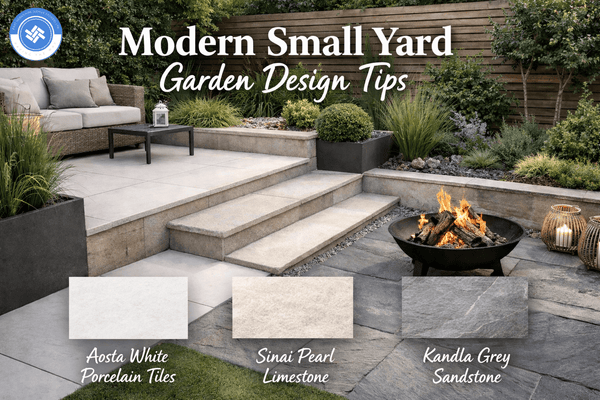 Modern Small Yard Garden Design Tips - East Yorkshire (Venus Stones) Ltd