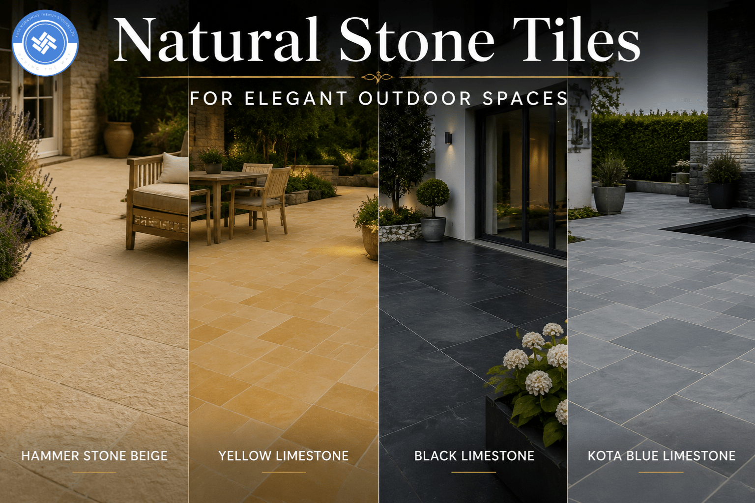 Natural Stone Tiles for Elegant Outdoor Spaces