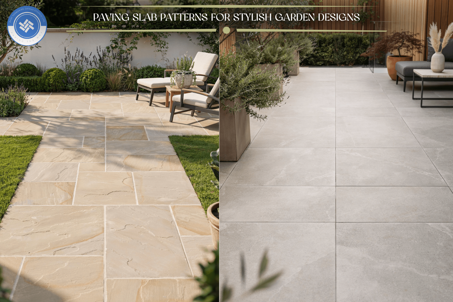 Paving Slab Patterns for Stylish Garden Designs