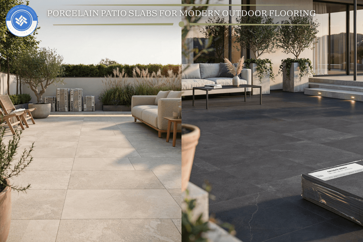 Porcelain Patio Slabs for Modern Outdoor Flooring