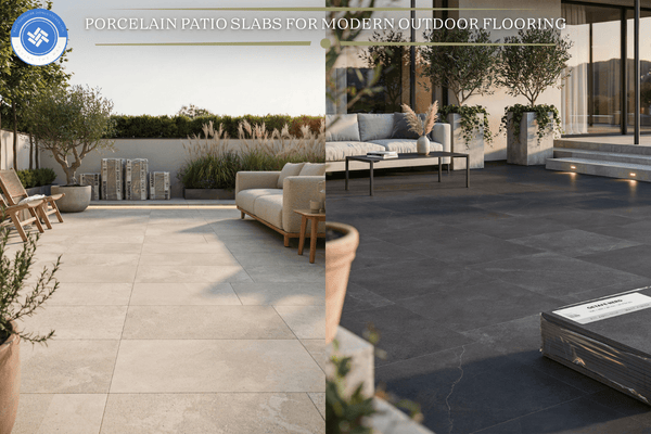 Porcelain Patio Slabs for Modern Outdoor Flooring - East Yorkshire Stone Ltd