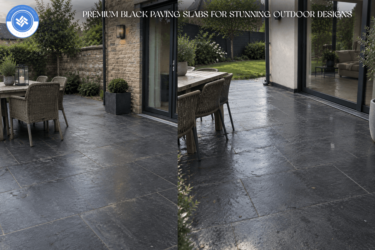 Premium Black Paving Slabs for Stunning Outdoor Designs
