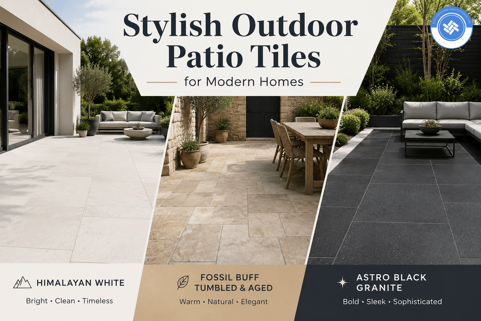 Stylish Outdoor Patio Tiles for Modern Homes