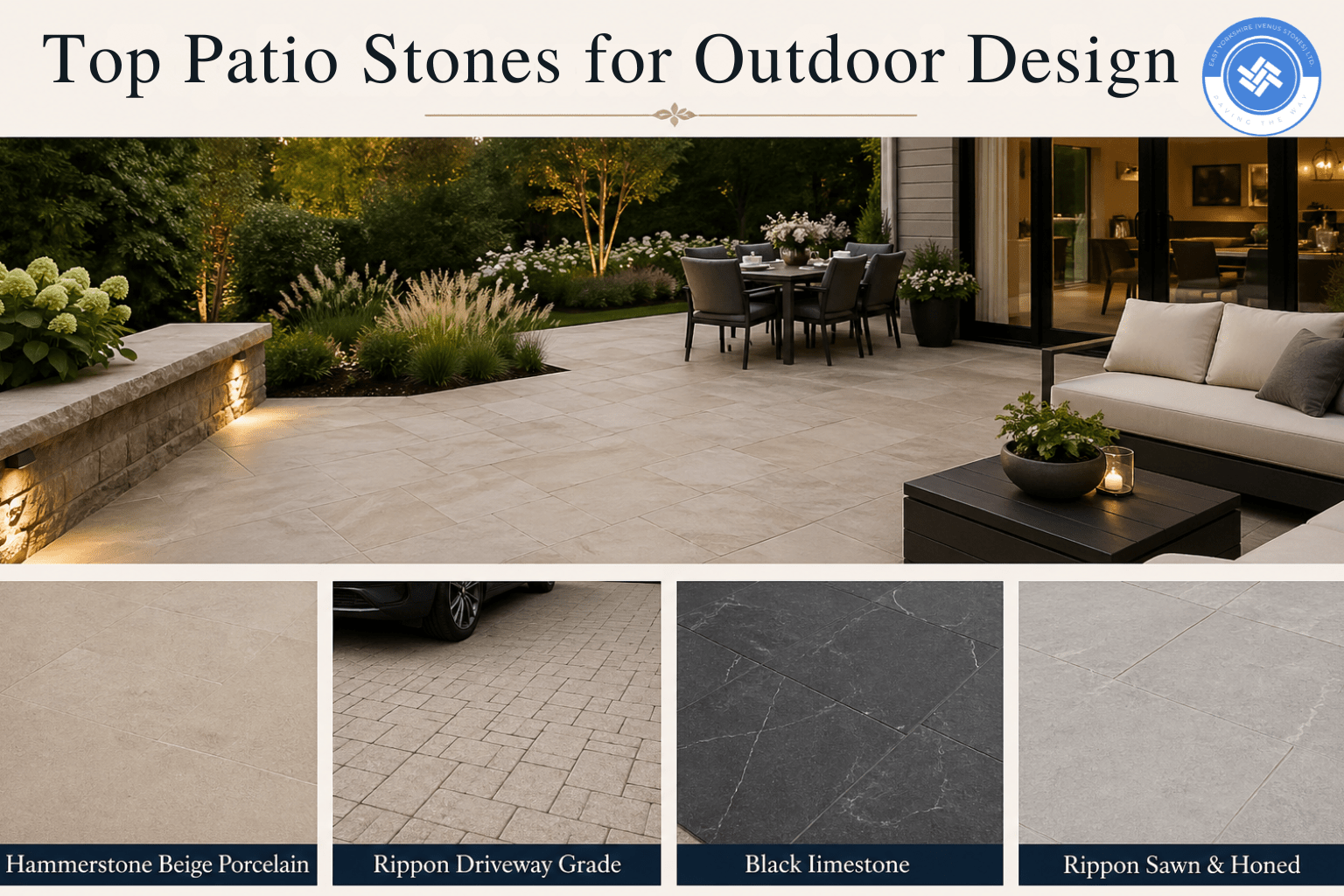 Top Patio Stones for Outdoor Design