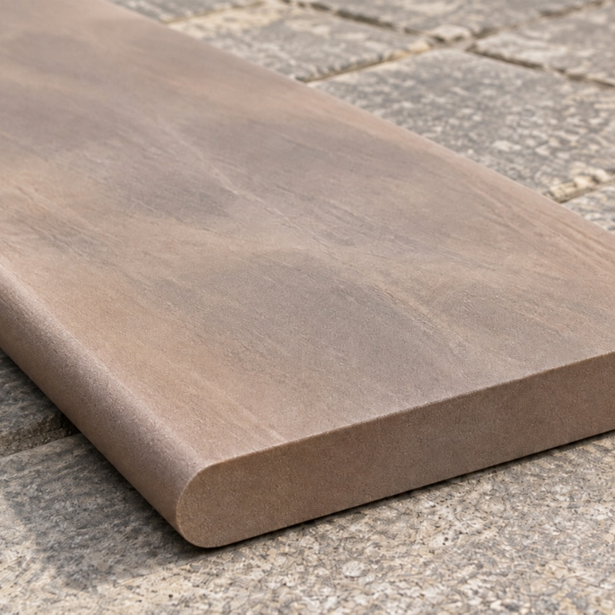 Steps Autumn Brown Honed 900x350 (40mm) (per piece)