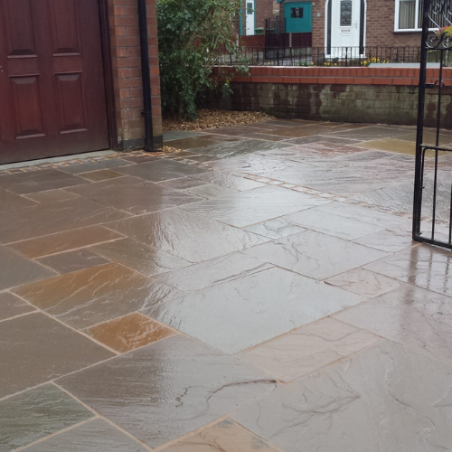 Autumn Brown Driveway Grade