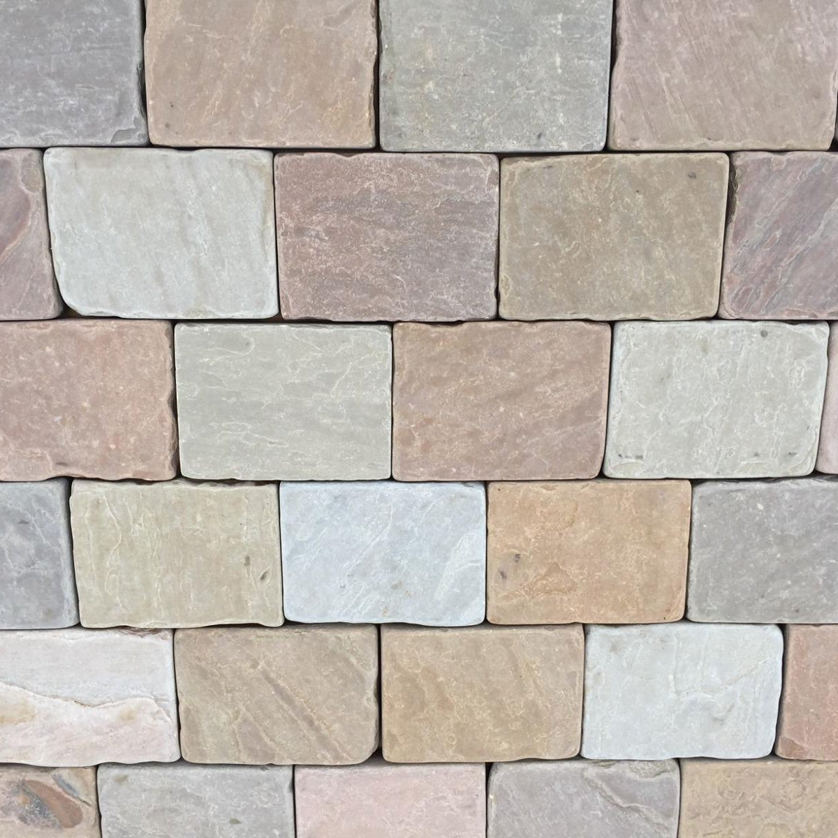 ABG Tumbled Walling 150x150 (40mm) - East Yorkshire Stone Ltd
