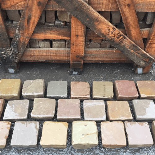 A.Brown Green Cobbles - East Yorkshire Stone