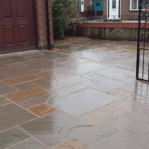 Autumn Brown Driveway Grade East Yorkshire Stone