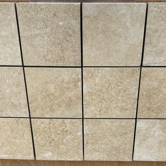 County Crema Porcelain Cobbles Sample - East Yorkshire Stone Ltd