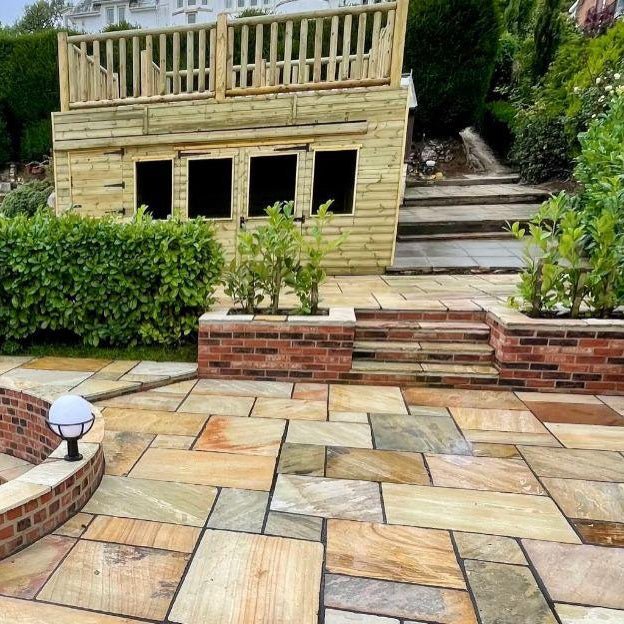 Fossil Buff Sawn & Honed - 600X900 (22mm)