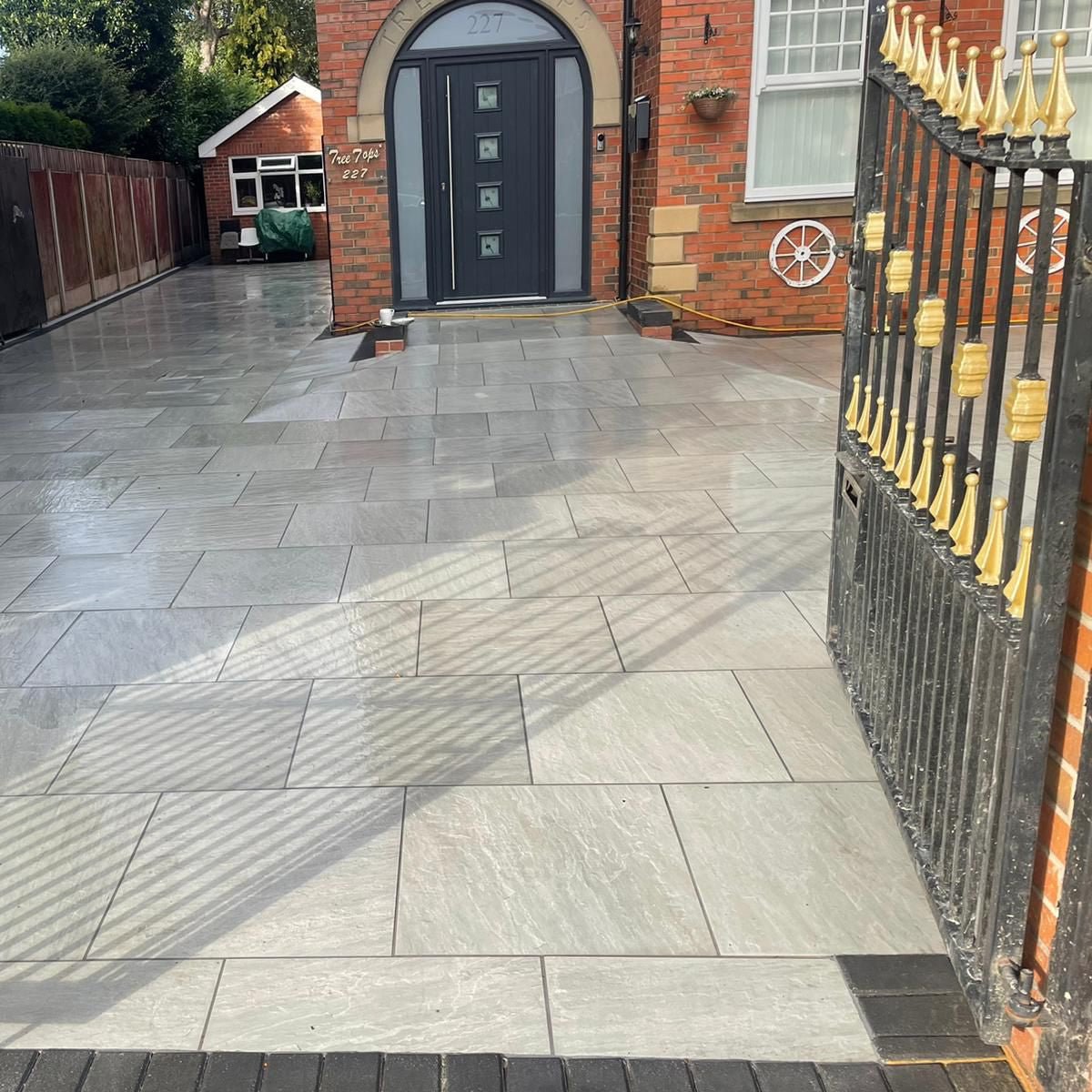 Kandla Grey Porcelain 900x295 mm (20mm) - East Yorkshire Stone Ltd