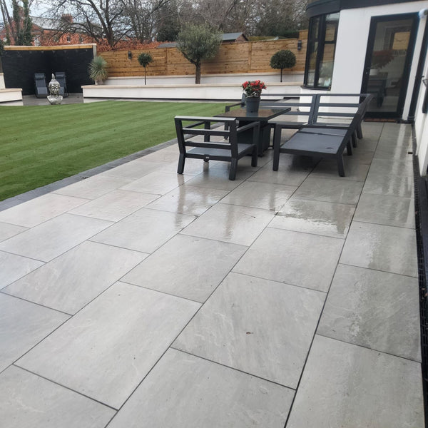 Kandla Grey Porcelain 900x295 mm (20mm) - East Yorkshire Stone Ltd