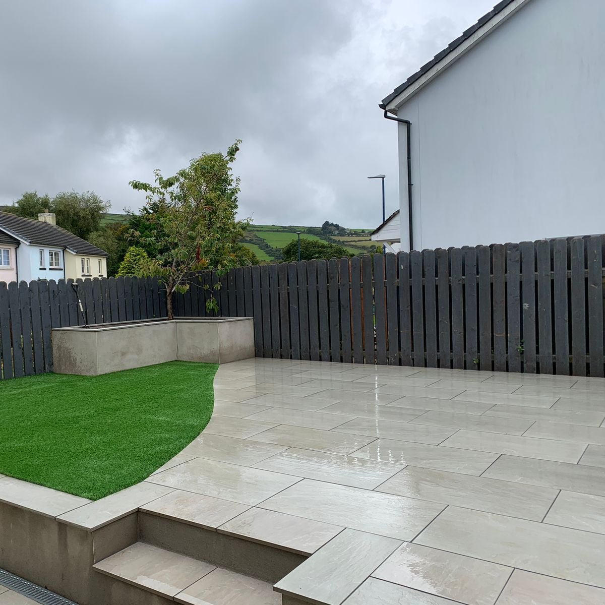 Kandla Grey Porcelain 900x295 mm (20mm) - East Yorkshire Stone Ltd