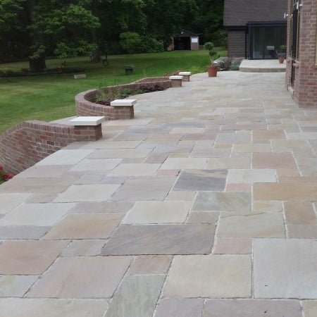 Raj Green Sawn & Honed - 600X900 (22mm) - East Yorkshire Stone Ltd