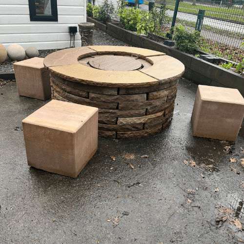 Rippon Buff fire pit - East Yorkshire (Venus Stones) Ltd