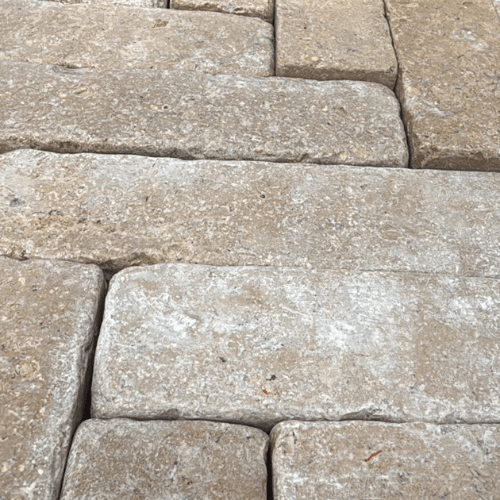 Sinai Beige Limestone Cobbles - East Yorkshire Stone