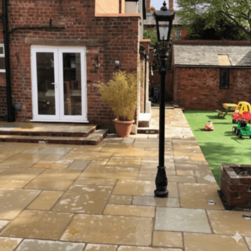 Yellow Limestone Tumbled & Brushed - East Yorkshire Stone